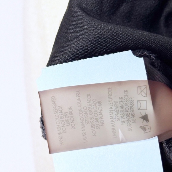 SOLD Calvin Klein Colorblock Sleeveless Sheath Dress Black Gray 6 Small Stretchy - Picture 7 of 8